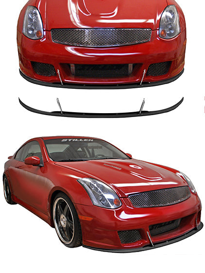 2003-2007 Infiniti G35 Coupe Splitter [STILLEN Series 2 Fascia] - 1036009SP