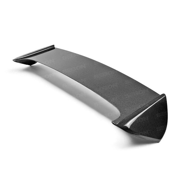 Seibon Carbon RS0809SBIMP-STI-S STI-style Carbon Fiber Rear Spoiler For 2008-2014 Subaru WRX/STi HB (shaved With No 3rd Brake Light)