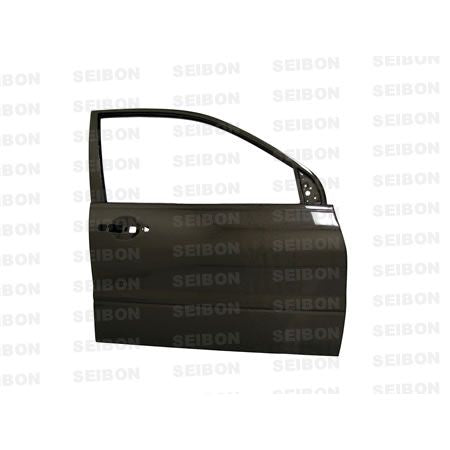 Seibon Carbon DD0305MITEVO8-F OE-style Carbon Fiber Doors For 2003-2006 Mitsubishi Lancer EVO (FRONT)  *OFF ROAD USE ONLY