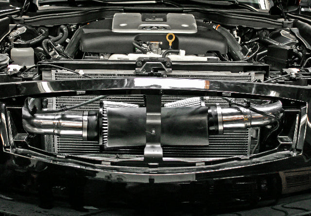 2008-2013 Infiniti G37, 2014-2015 Infiniti Q60 - STILLEN Air Intake - (Gen 3) Dual Ultra Long Tube w/ Shield - Dry Filter - 402846DF