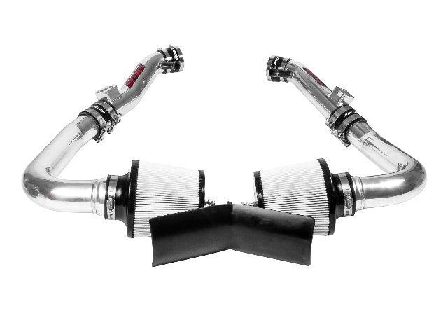 2009-2013 Infiniti G37 Sedan - STILLEN Dual Ultra Long Tube Air Intake Kit (Gen 3) [V36] - Dry Filter - 402847DF