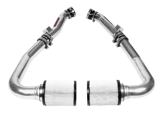 2009-2020 Nissan 370Z - STILLEN Dual Hi Flow Ultra Long Tube Air Intake (Gen 3) [Z34] - Dry Filter - 402852DF