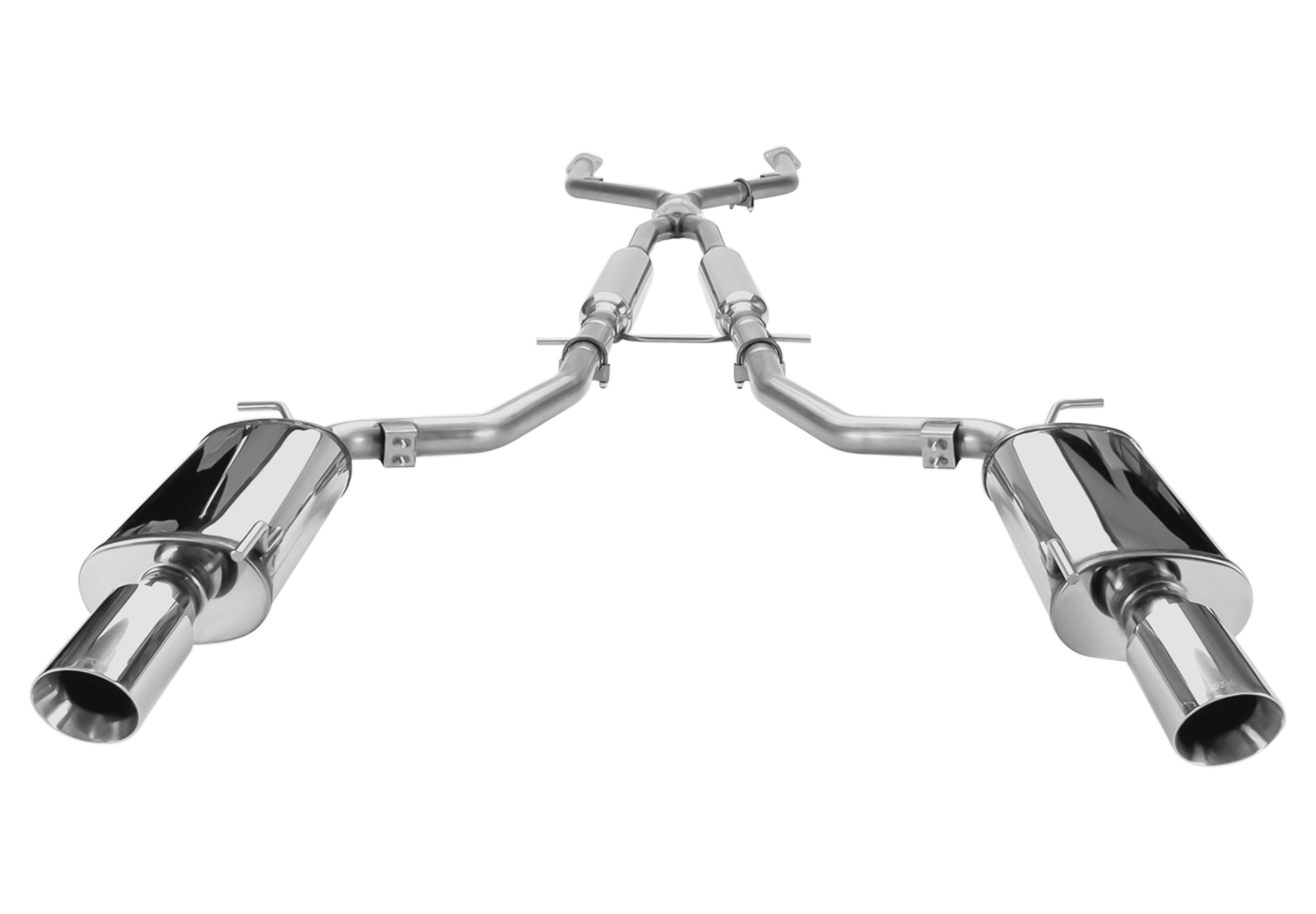 2009-2013 Infiniti G37 Sedan, 2015 Q40 - STILLEN Stainless Steel Cat-Back Exhaust System - 504377