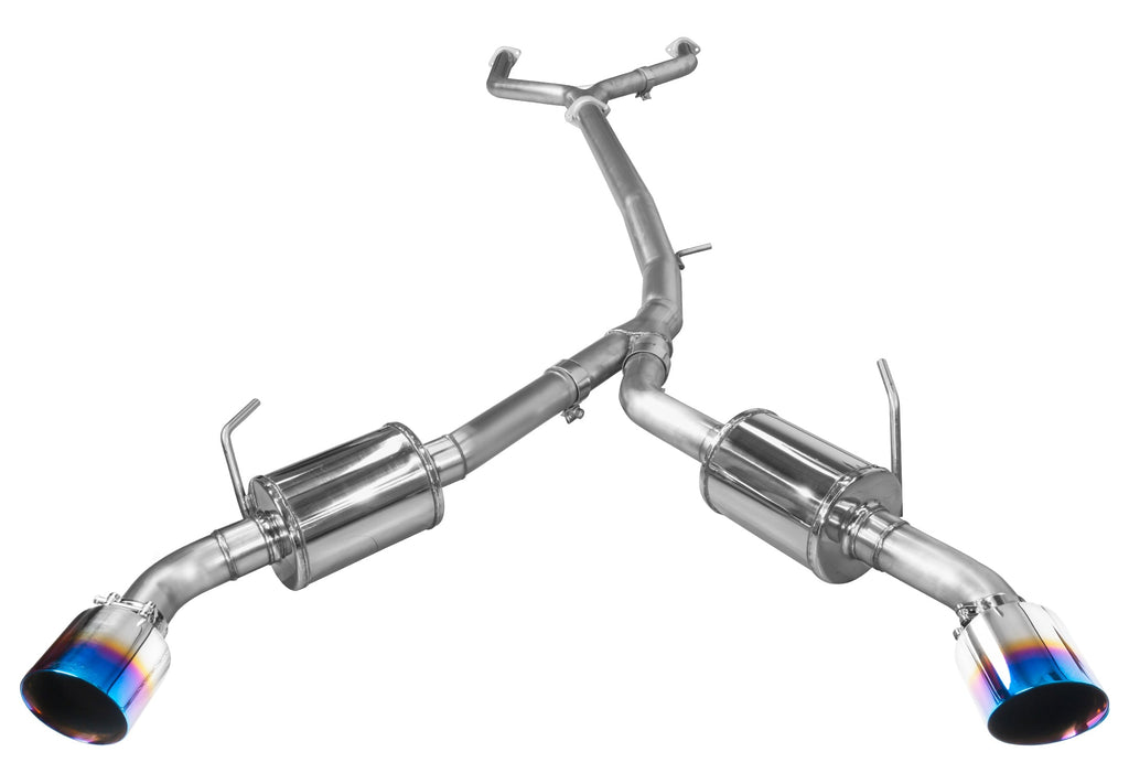 2016-2024 Infiniti Q50 [3.0t]] - STILLEN Cat Back Exhaust w/ Burnt Tips - 504452