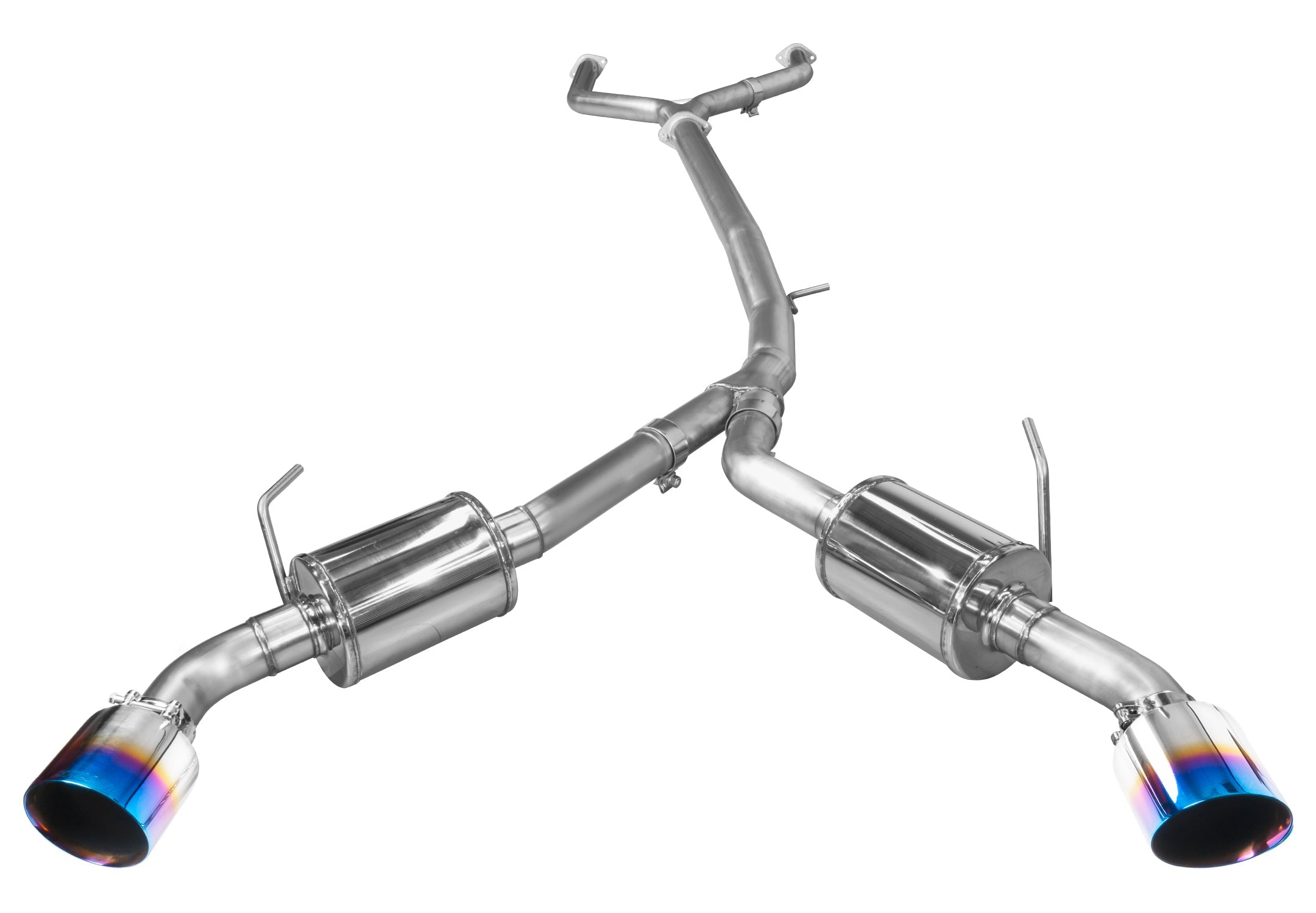 2016-2024 Infiniti Q50 [3.0t]] - STILLEN Cat Back Exhaust w/ Burnt Tips - 504452