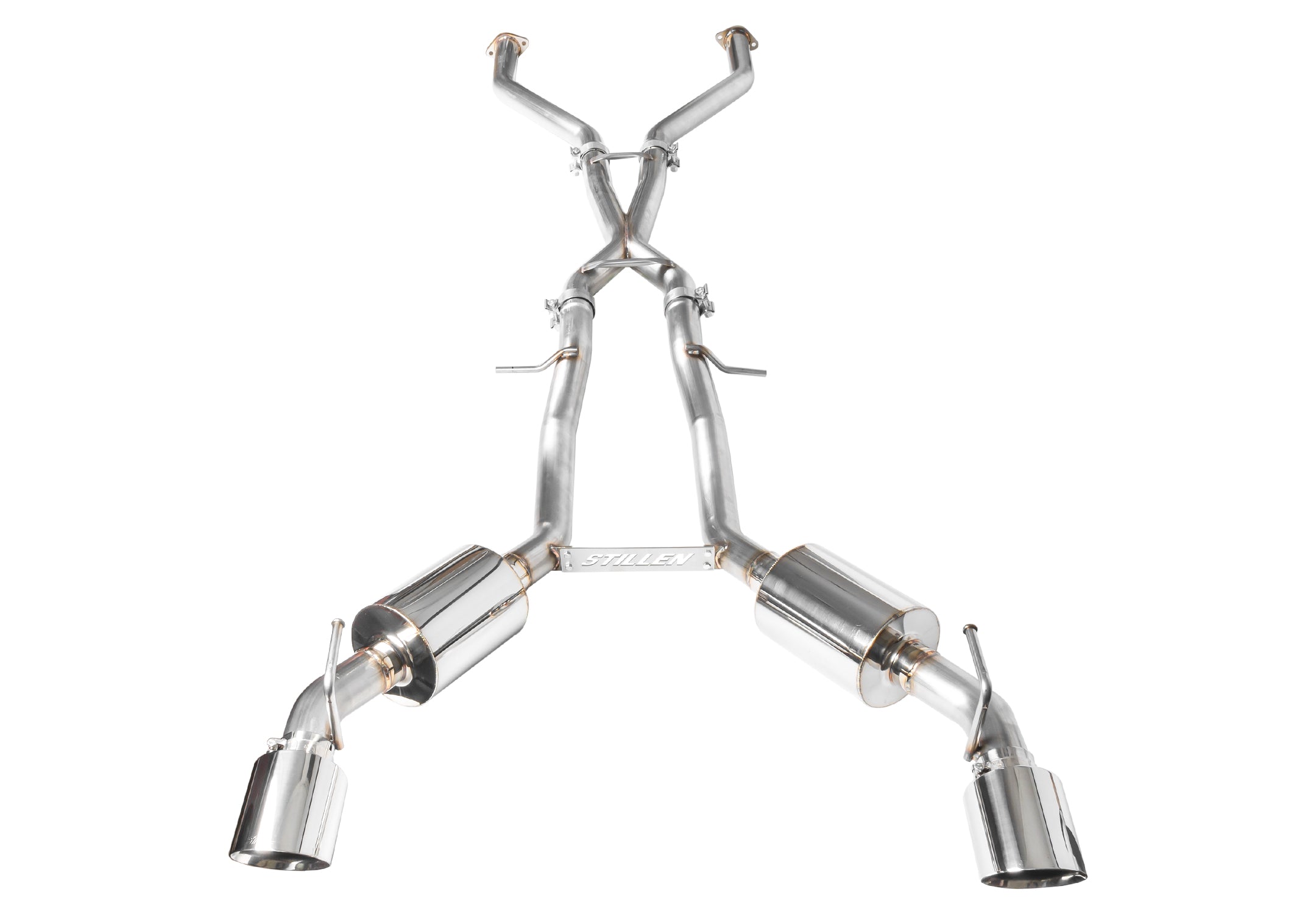 2023-2026 Nissan Z - STILLEN Cat Back Exhaust "Street Series" SKU 504503, 504504, 504505