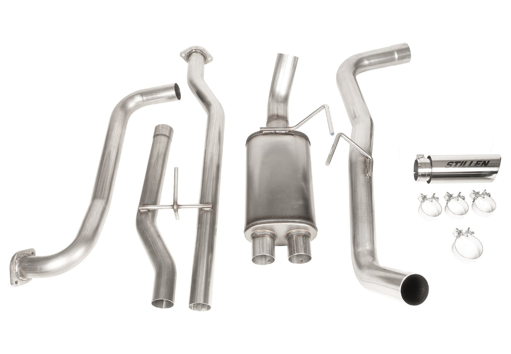 2022-2026 Nissan Frontier - STILLEN Cat-Back Exhaust Polished w/ Stainless Steel Tip - 509460