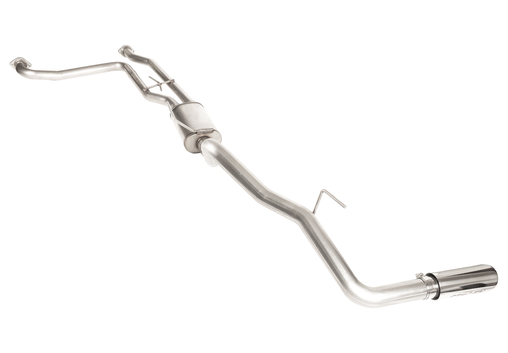 2022-2026 Nissan Frontier - STILLEN Cat-Back Exhaust Polished w/ Stainless Steel Tip - 509460