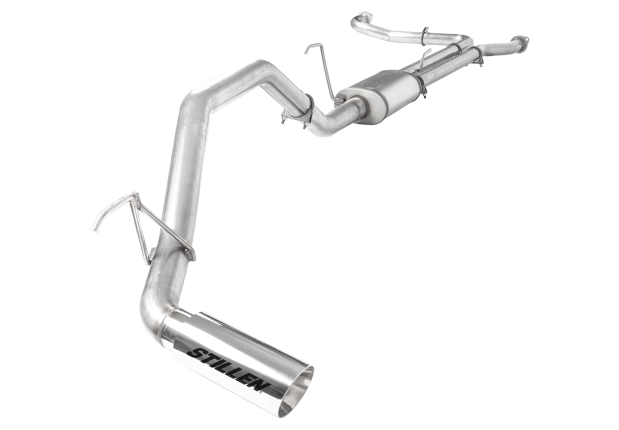 2016-2024 Nissan Titan [5.6L] (NON-XD) 2WD/4WD - STILLEN Cat back Exhaust - Polished Tip - 509560