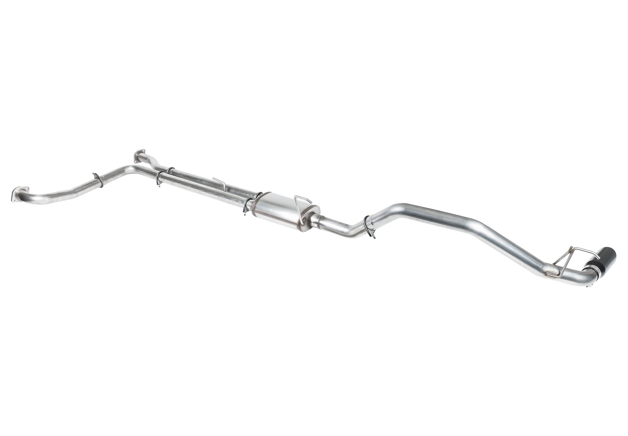 2016-2024 Nissan Titan [5.6L] (NON-XD) 2WD/4WD - STILLEN Cat-Back Exhaust - Black Tip - 509561