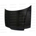 Seibon Carbon HD8891HDCRX-ZC ZC-style Carbon Fiber Hood For 1988-1991 Honda Civic HB/CRX