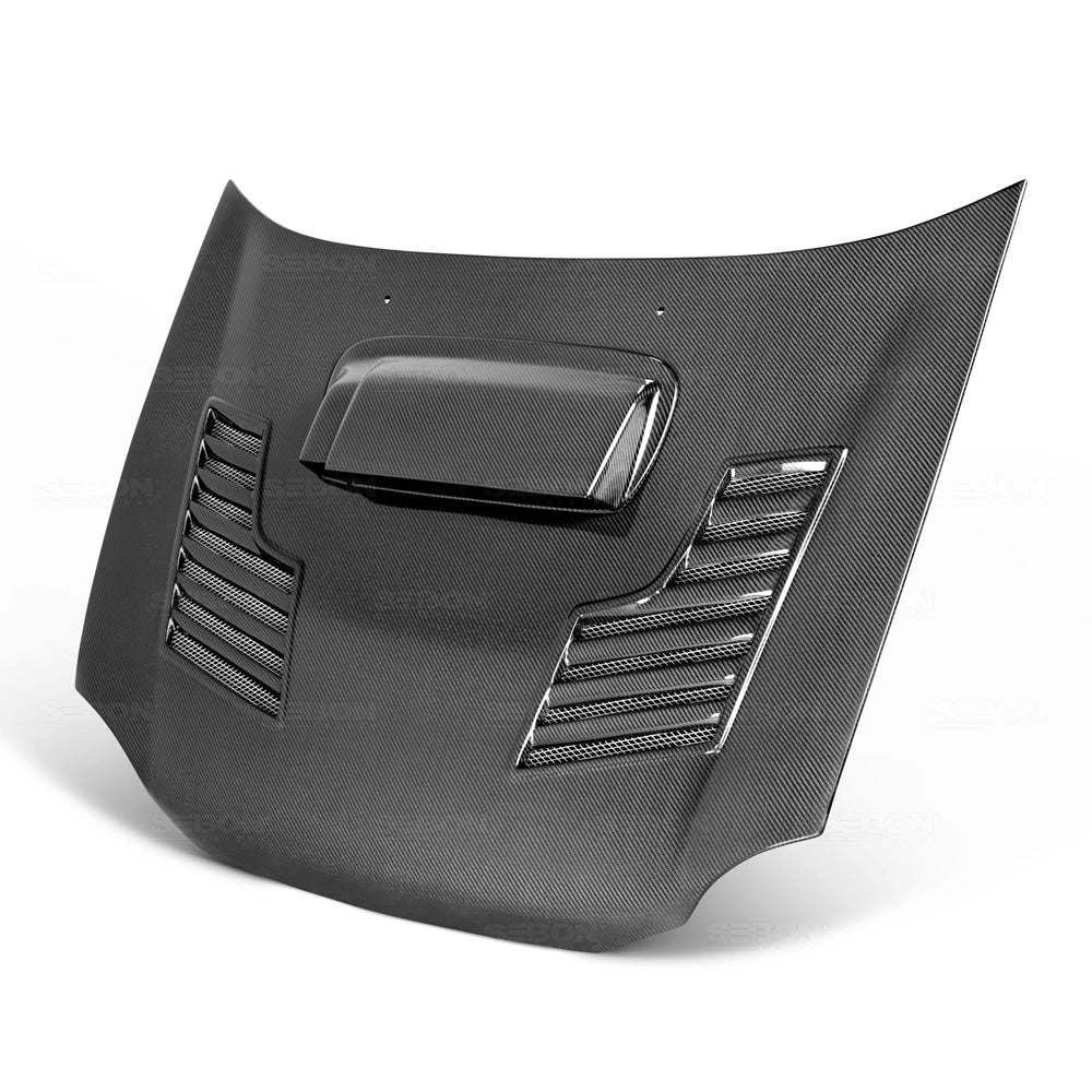 Seibon Carbon HD0203SBIMP-CWII CWII-style Carbon Fiber Hood For 2002-2003 Subaru Impreza/WRX