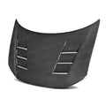 Seibon Carbon HD1213HDCV2D-TS TS-style Carbon Fiber Hood For 2012-2013 Honda Civic 2DR And 2012 Honda Civic 4DR