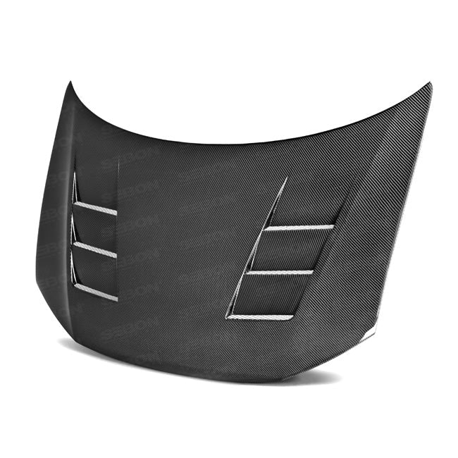 Seibon Carbon HD1213HDCV2D-TS TS-style Carbon Fiber Hood For 2012-2013 Honda Civic 2DR And 2012 Honda Civic 4DR