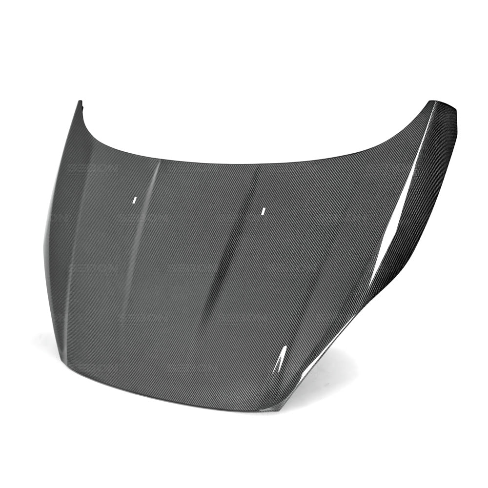 Seibon Carbon HD14FDFI-OE OE-style Carbon Fiber Hood For 2014-2019 Ford Fiesta