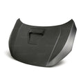 Seibon Carbon HD17HDCVR-OE-DRY OE-style Dry Carbon Hood For 2017-2020 Honda Civic Type R *All Dry Carbon Products Are Matte Finish