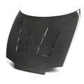 Seibon Carbon HD9398TYSUP-TS TS-style Carbon Fiber Hood For 1993-1998 Toyota Supra