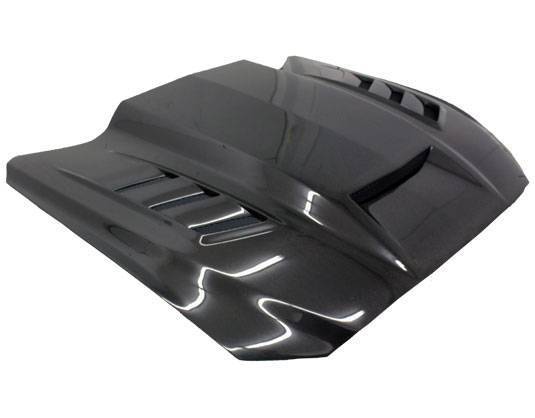 Carbon Fiber Hood Terminator Style for Ford MUSTANG 2DR 15-17