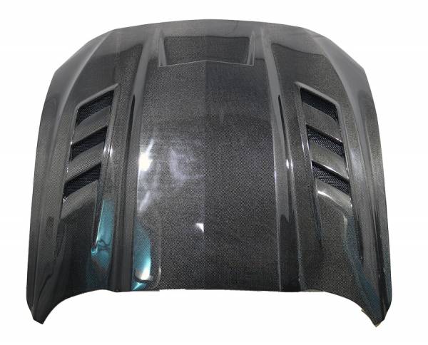 Carbon Fiber Hood Terminator Style for Ford MUSTANG 2018-2023