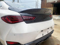 Q60 Trunk lid with molded spoiler