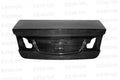 Seibon TL0607HDCV4DJ OEM-style carbon fiber trunk lid for 2006-2010 Honda Civic 4DR JDM / Acura CSX