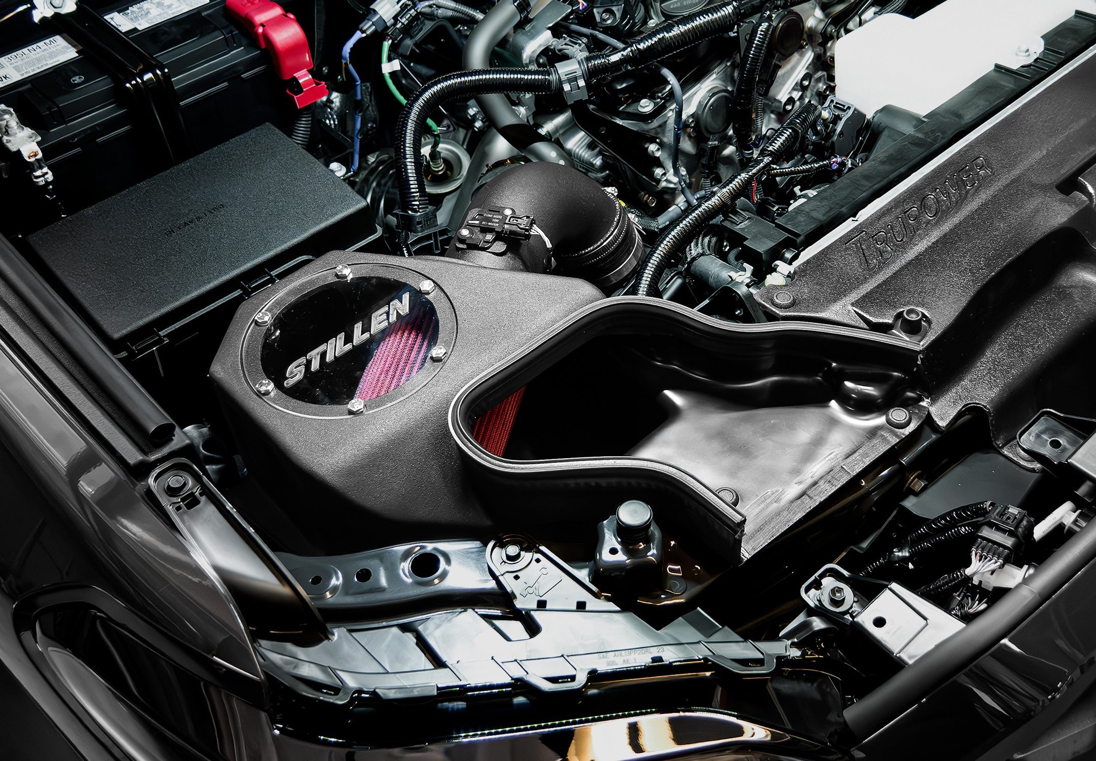 2024+ Toyota Tacoma Trupower by STILLEN Cold Air Intake with STILLEN Scoop Oiled Filter - TP403215