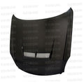 Seibon Carbon HD0305INFG352D-JS JS-style Carbon Fiber Hood For 2003-2007 Infiniti G35 2DR