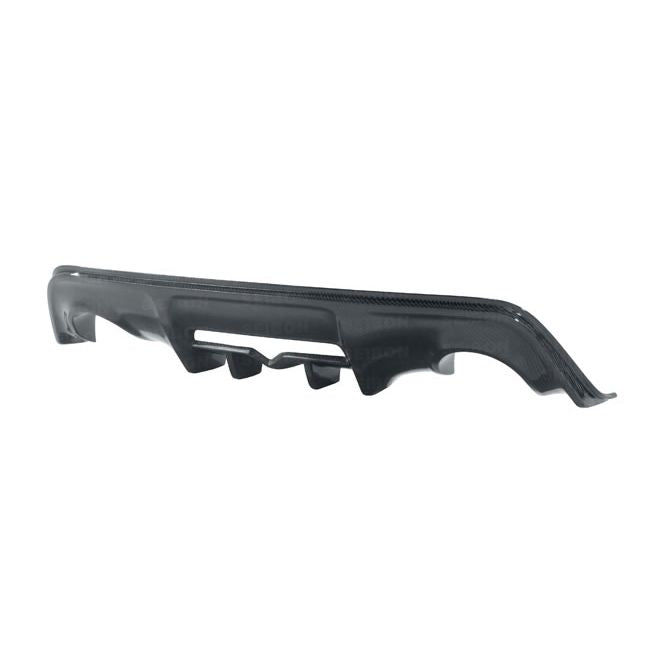 Seibon Carbon RDC1213SCNFRS Carbon Fiber Rear Diffuser Cover For 2013-2020 Scion FRS / 2013-2017 Subaru BRZ