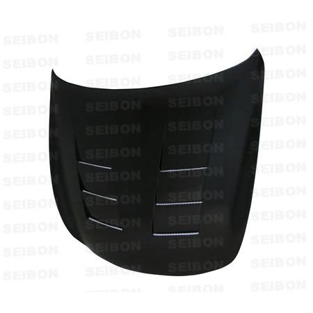Seibon Carbon HD0809INFG372D-TS TS-style Carbon Fiber Hood For 2008-2013 Infiniti G37 2dr And 2014-2015 Q60 2dr