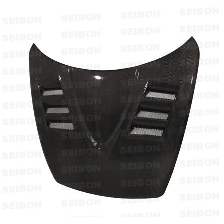 Seibon Carbon HD0405MZRX8-TS TS-style Carbon Fiber Hood For 2004-2008 Mazda RX8