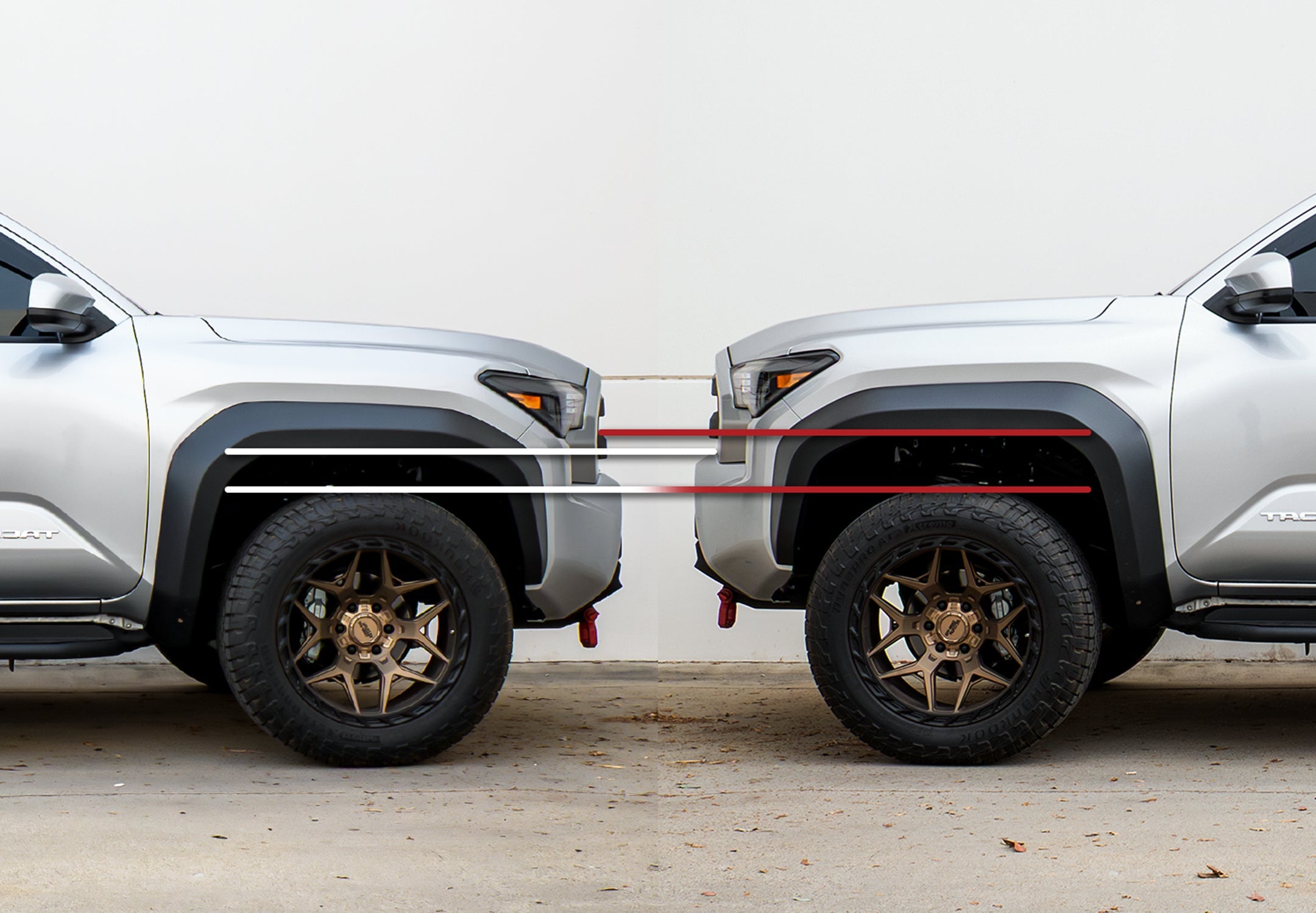 2024+ Toyota Tacoma - STILLEN 1.5 Inch Lift Spacers - CAC400101