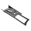 Seibon CFI0910NSGTR-F Carbon fiber center shifter bezel for 2009-2016 Nissan GTR.
