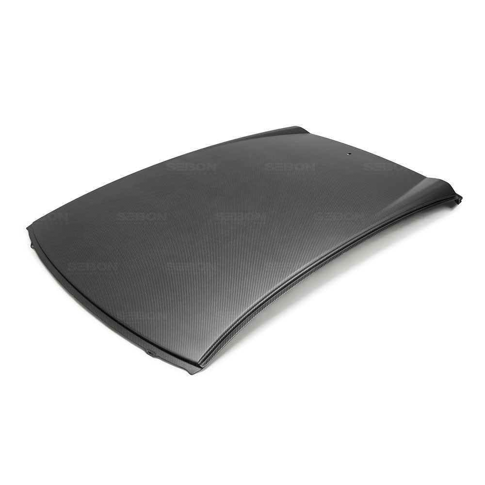Seibon CR17HDCVR-DRY Dry carbon roof replacement for 2017-2020 Honda Civic Type R *All Dry Carbon Products Are Matte Finish.