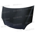 Seibon Carbon HD0204HDCVSI-OE OEM-style Carbon Fiber Hood For 2002-2005 Honda Civic Si