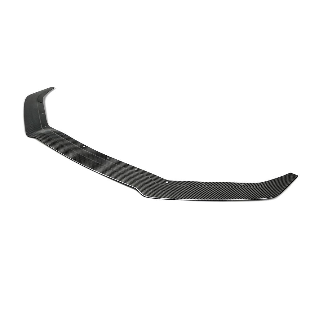 Seibon FL17HDCVR-CV CV-style carbon fiber front splitter for 2017-2020 Honda Civic Type R