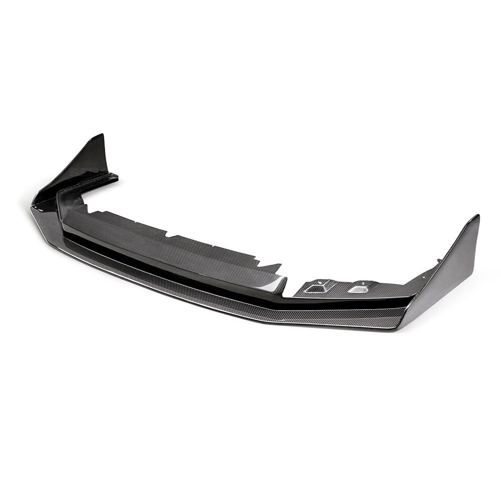 Seibon FL18SBIMP-CW CW-style carbon fiber front lip for 2018-2021 Subaru WRX/STi