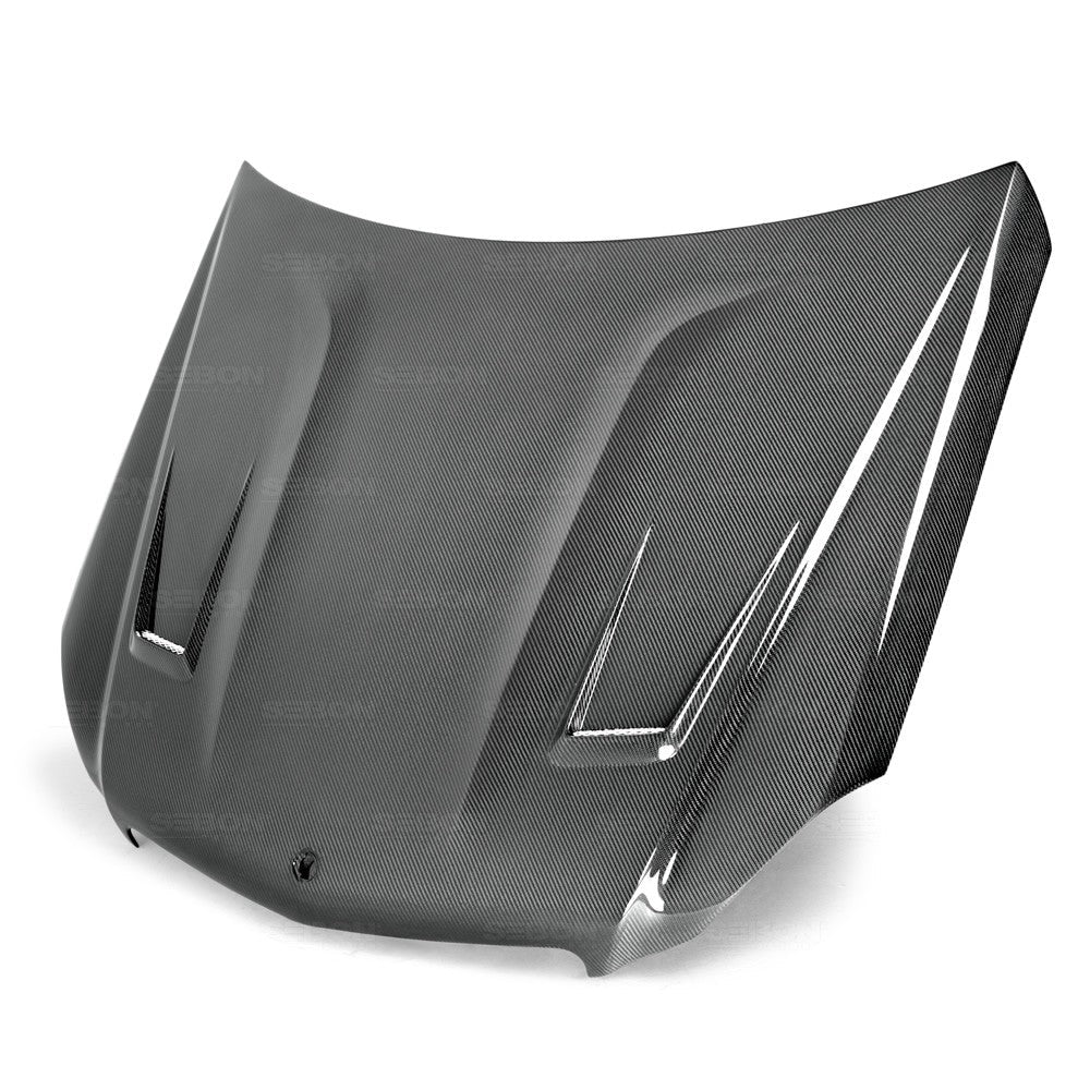 Seibon HD1112MBW204-GT GT-style carbon fiber hood for 2012-2014 Mercedes Benz C-class (Does not fit C-63)