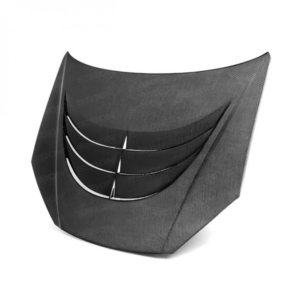 Seibon HD1213HYGEN2D-SC SC-style carbon fiber hood for 2013-2016 Hyundai Genesis 2dr