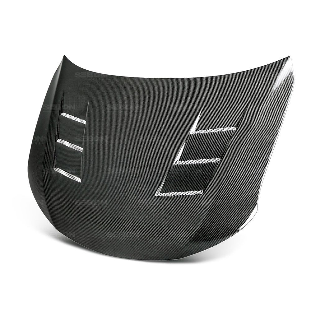 Seibon HD14SCNTC-TS TS-style carbon fiber hood for 2014-2016 Scion TC