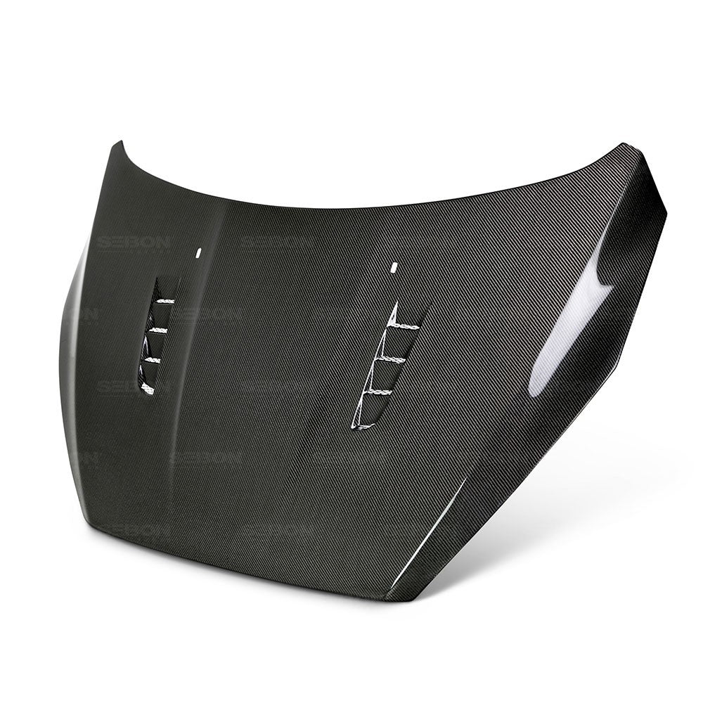 Seibon HD16FDFO-RS RS-style carbon fiber hood for 2015-2018 Ford Focus