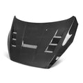 Seibon HD16FDFO-TV TV-style carbon fiber hood for 2015-2018 Ford Focus