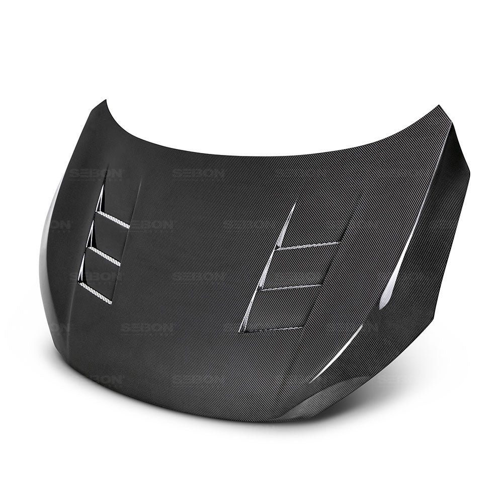 Seibon HD16HDCV-TS TS-style carbon fiber hood for 2016-2021 Honda Civic 2DR/4DR