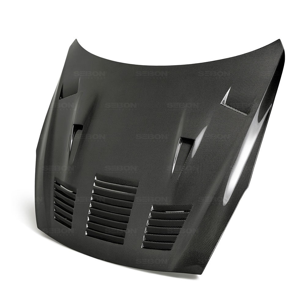 Seibon HD17NSGTR-GTII GTII-style carbon fiber hood for 2017-2022 Nissan GTR