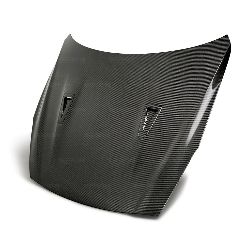 Seibon HD17NSGTR-OE OEM-style carbon fiber hood for 2017-2022 Nissan GTR