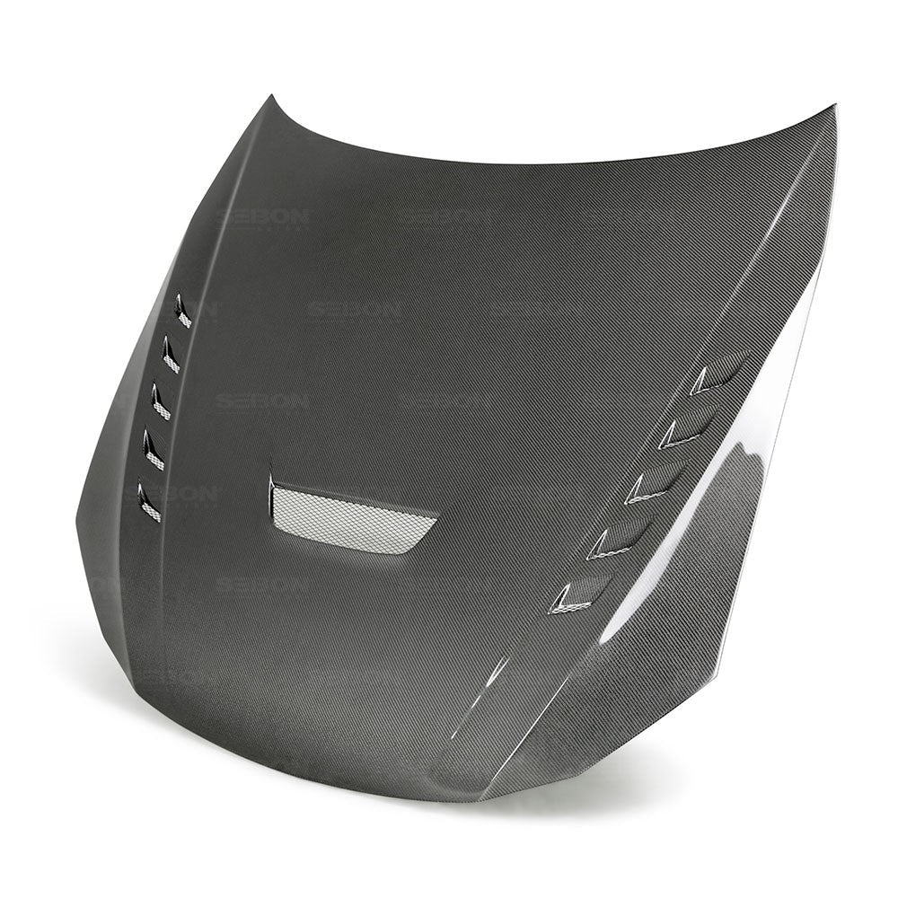 Seibon HD18LXLCF-BT BT-style carbon fiber hood for 2018-2020 Lexus LC