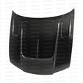 Seibon HD9798NSR33S-TT TT-style carbon fiber hood for 1997-1998 Nissan Skyline R33 GT-S