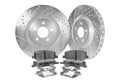 2016-2021 Honda Civic - STILLEN Cross Drilled & Slotted 1-Pc Rotors (Set of 4) - HON91000