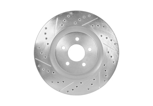 03/2005-03/2007 Nissan Titan - STILLEN Cross Drilled & Slotted 1-Pc Rotors (Set of 4) - NIS91015