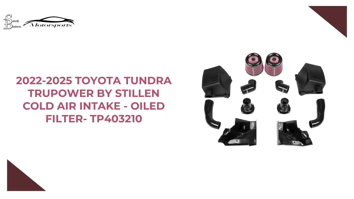 2022-2025 Toyota Tundra Trupower by STILLEN Cold Air Intake - Oiled Filter- TP403210 by@Outfy