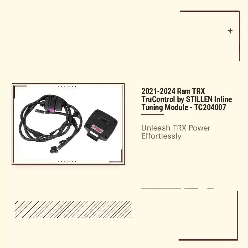 2021-2024 Ram TRX TruControl by STILLEN Inline Tuning Module - TC204007 by@Outfy